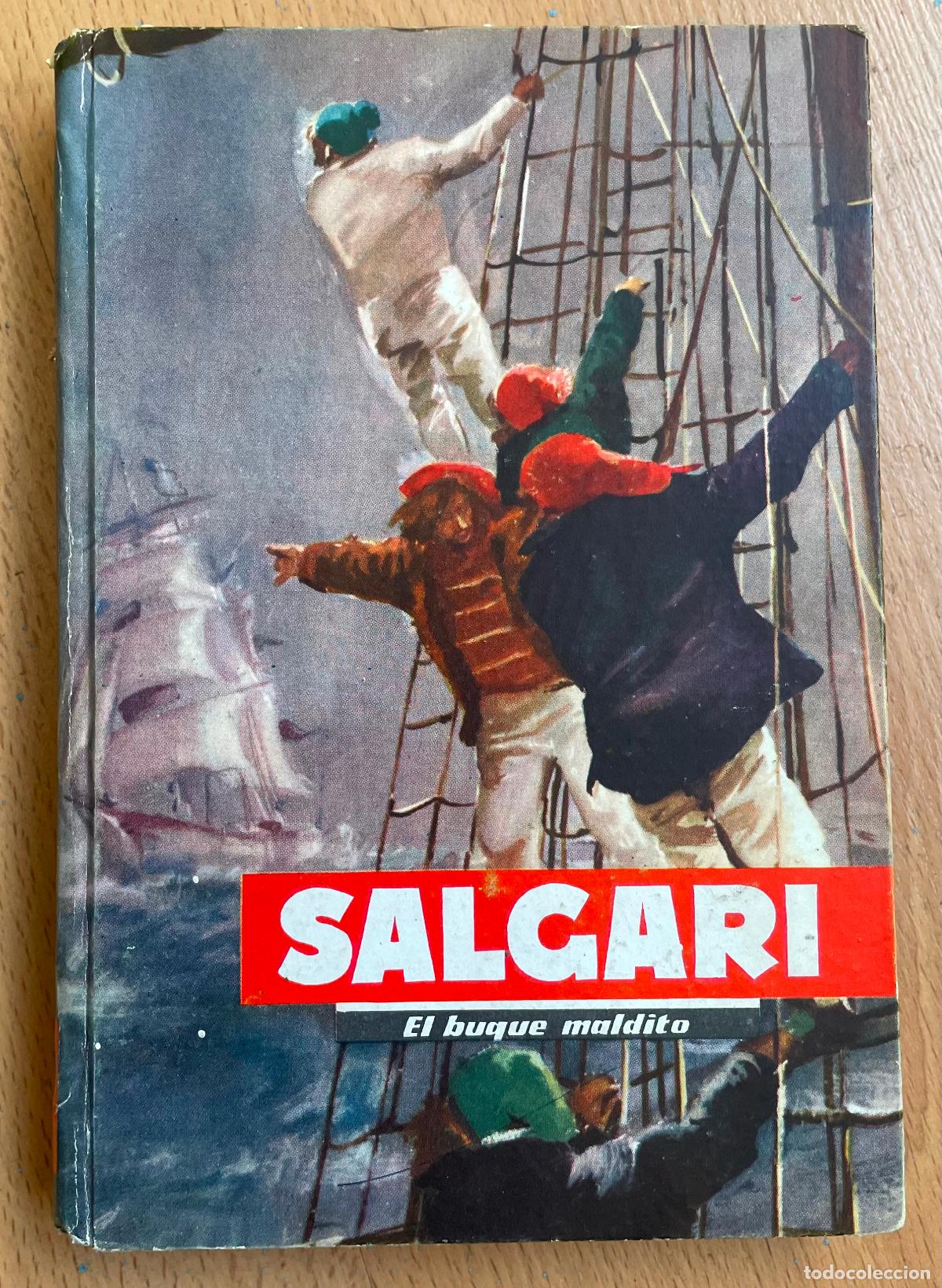 Libros de segunda mano: SALGARI, El buque Maldito, Molino - Foto 1