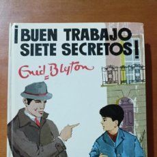 Libros de segunda mano: ¡BUEN TRABAJO SIETE SECRETOS! - ENID BLYTON