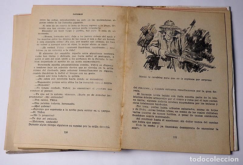 Libros de segunda mano: Sandokan. Emilio Salgari - Foto 6