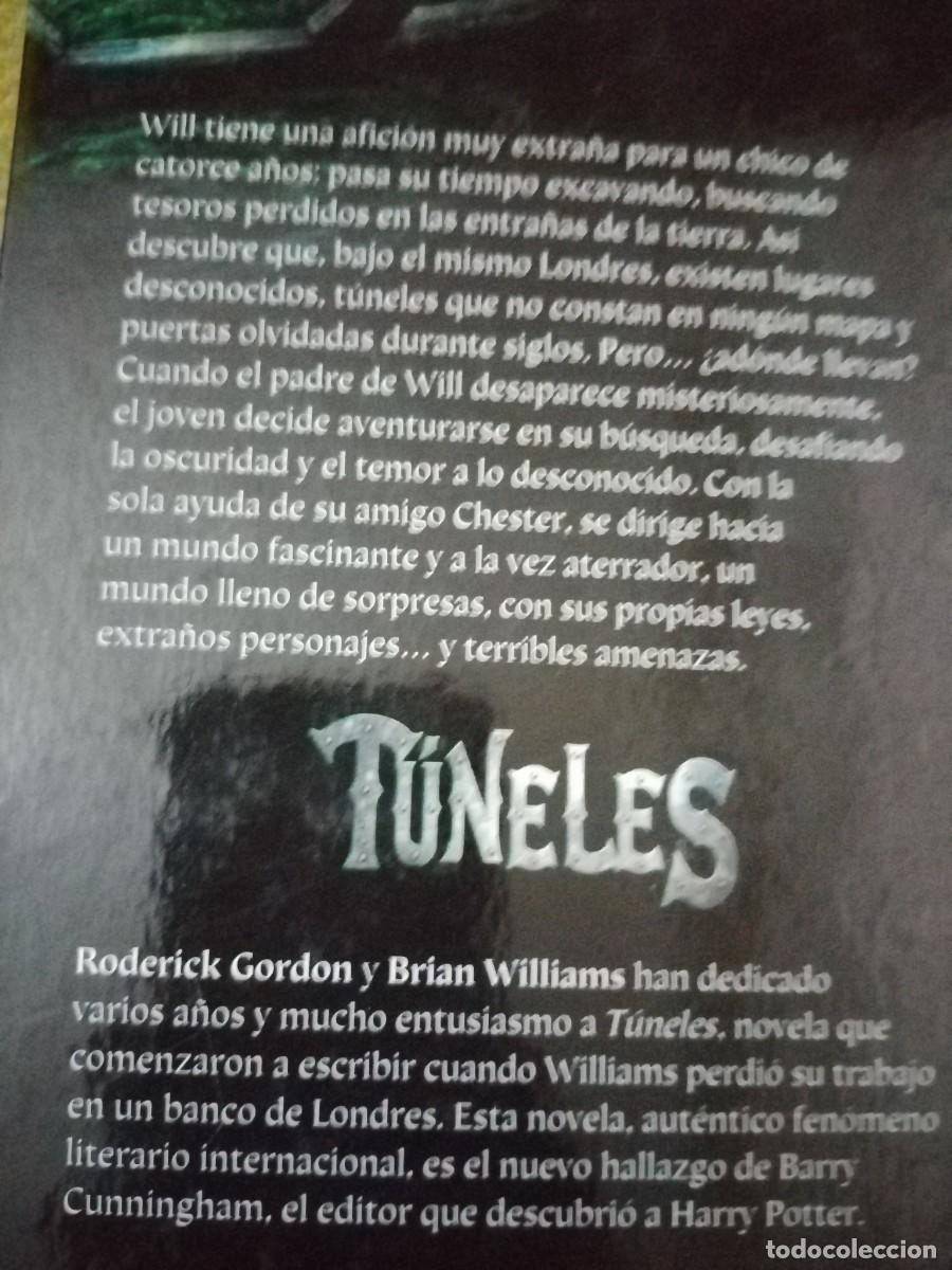 Libros de segunda mano: T&Uacute;NELES Roderick Gordon Brian Williams - Foto 4