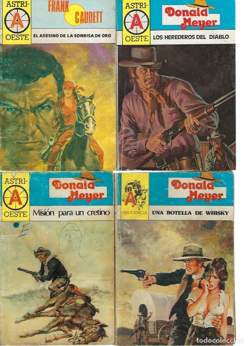 Gebrauchte B&uuml;cher: 4 NOVELAS DEL OESTE, DILIGENCIA , BRUGUERA, LOTE N&ordm;124