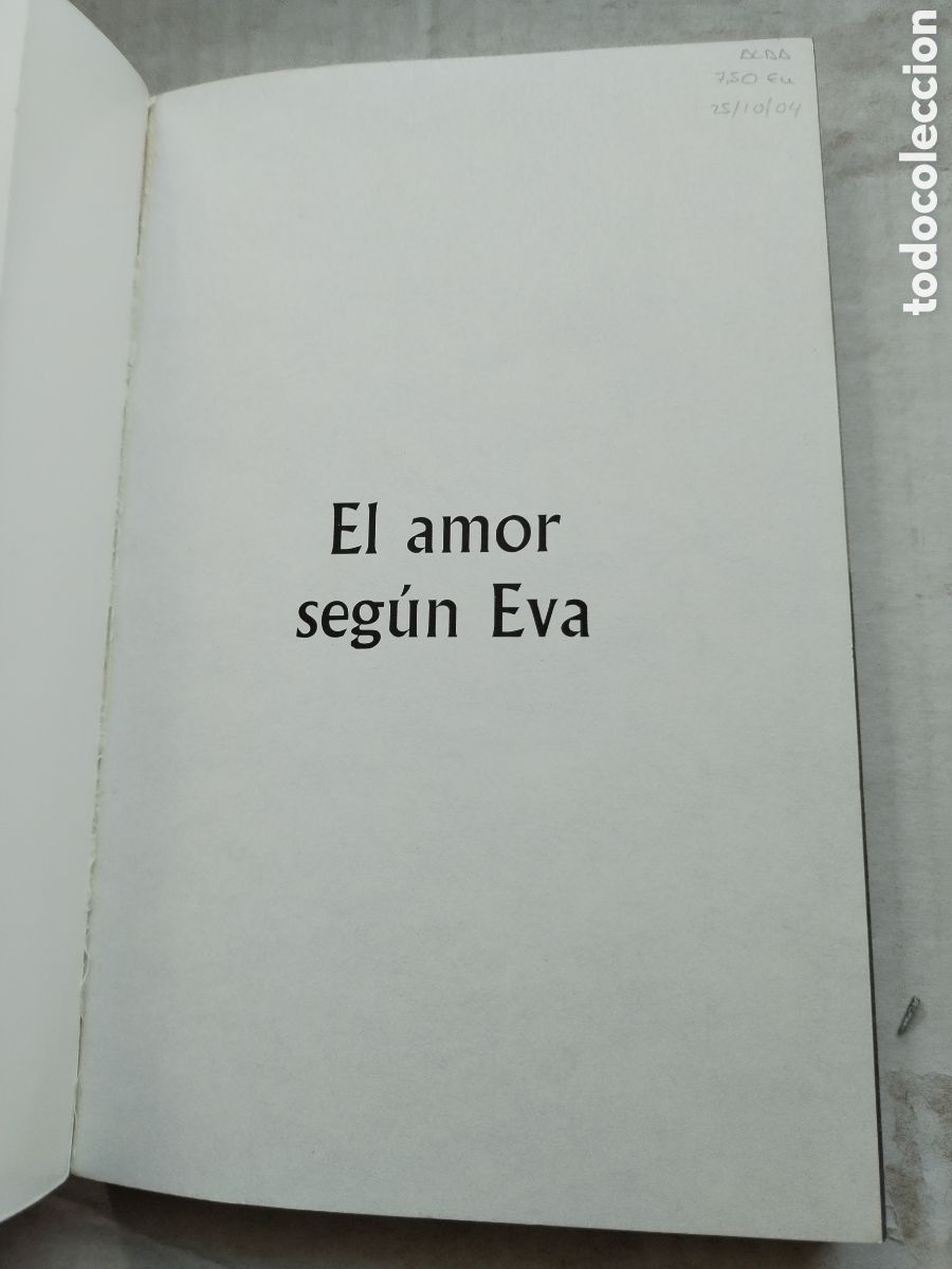 Libros de segunda mano: EL AMOR SEG&Uacute;N EVA - Foto 2