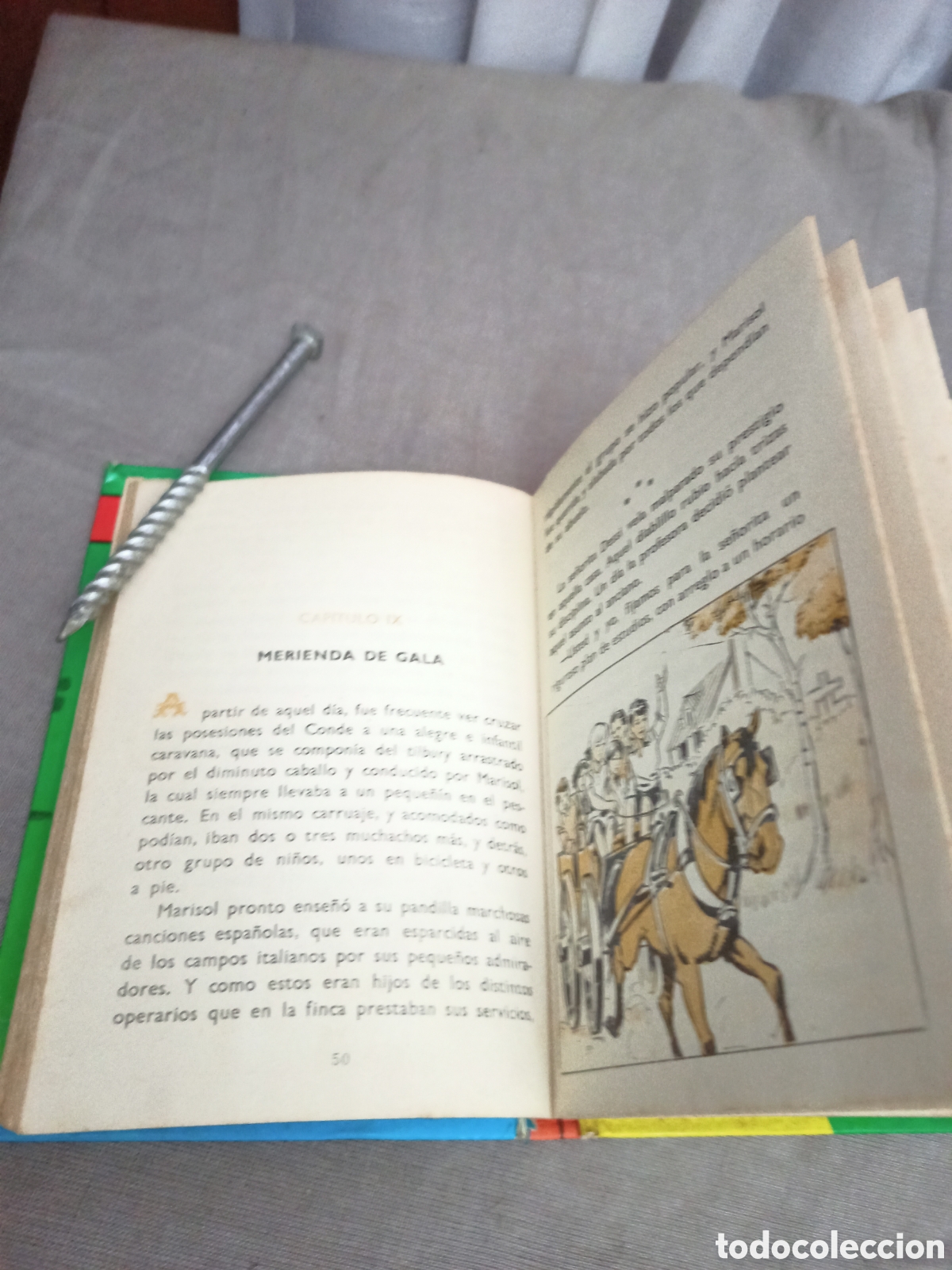Libros de segunda mano: Libro Un rayo de luz .Marisol. - Foto 2