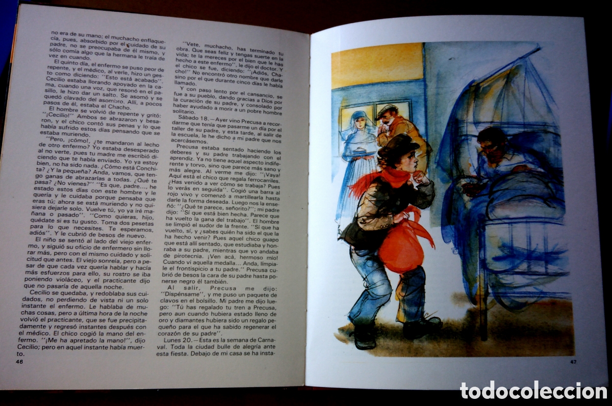Libros de segunda mano: Libro antiguo &rdquo;Coraz&oacute;n&rdquo; - Foto 4