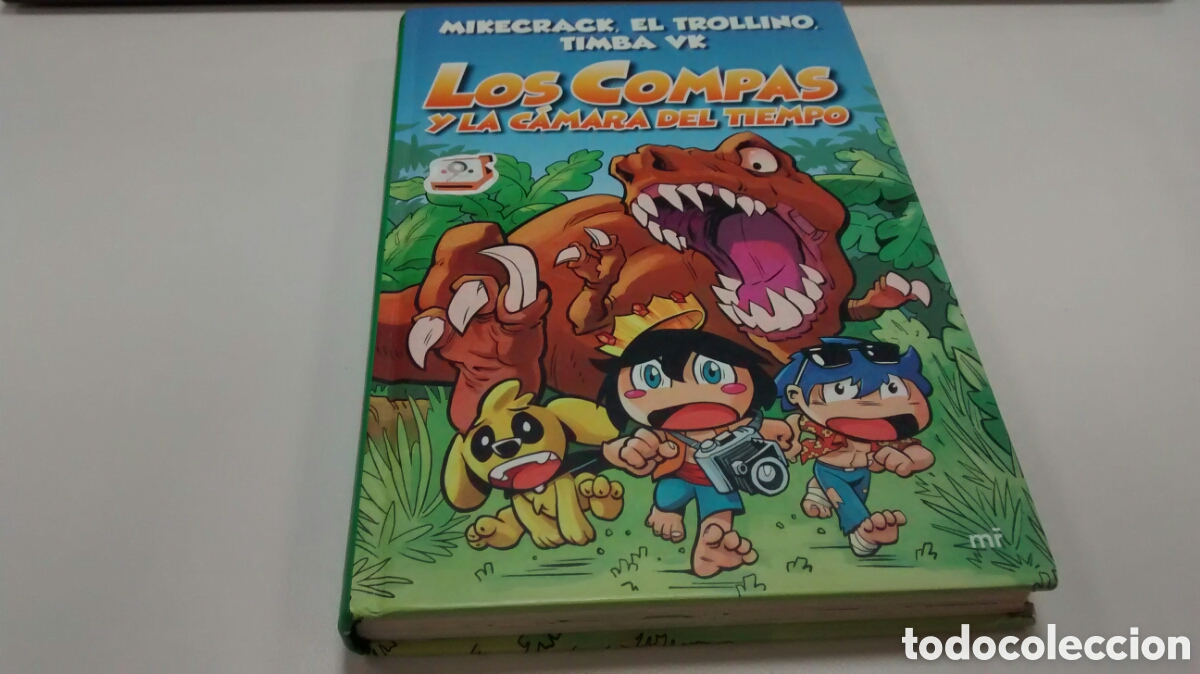 Libros de segunda mano: LOS COMPAS Y LA CAMARA DEL TIEMPO DE MIKECRACK, EL TROLLINO, TIMBA VK (MARTINEZ ROCA)