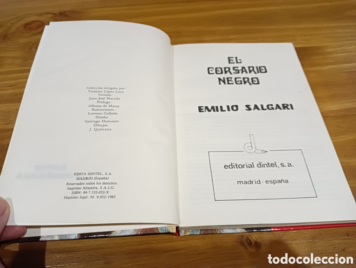Libros de segunda mano: El corsario Negro. - Foto 2