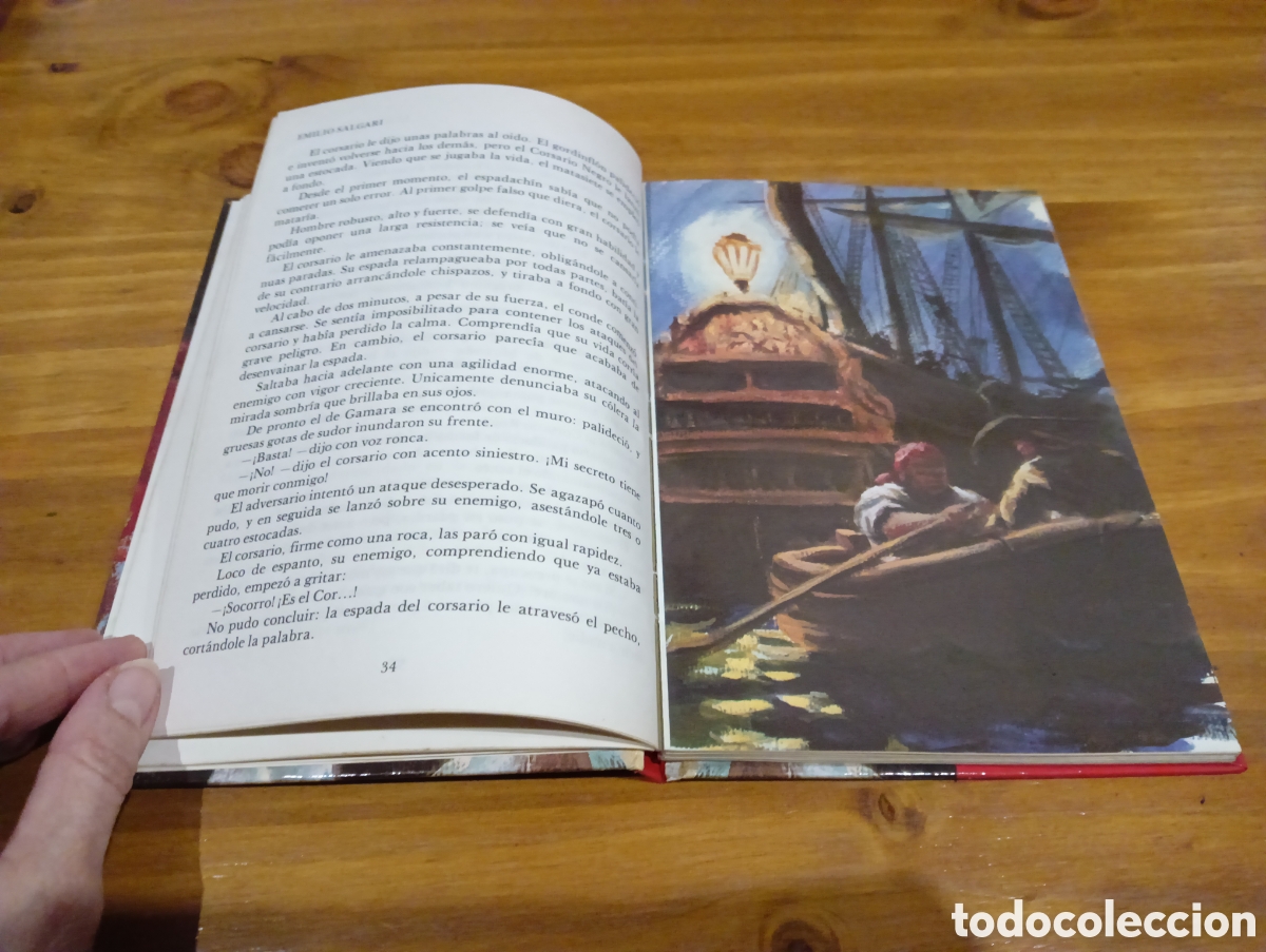 Libros de segunda mano: El corsario Negro. - Foto 3