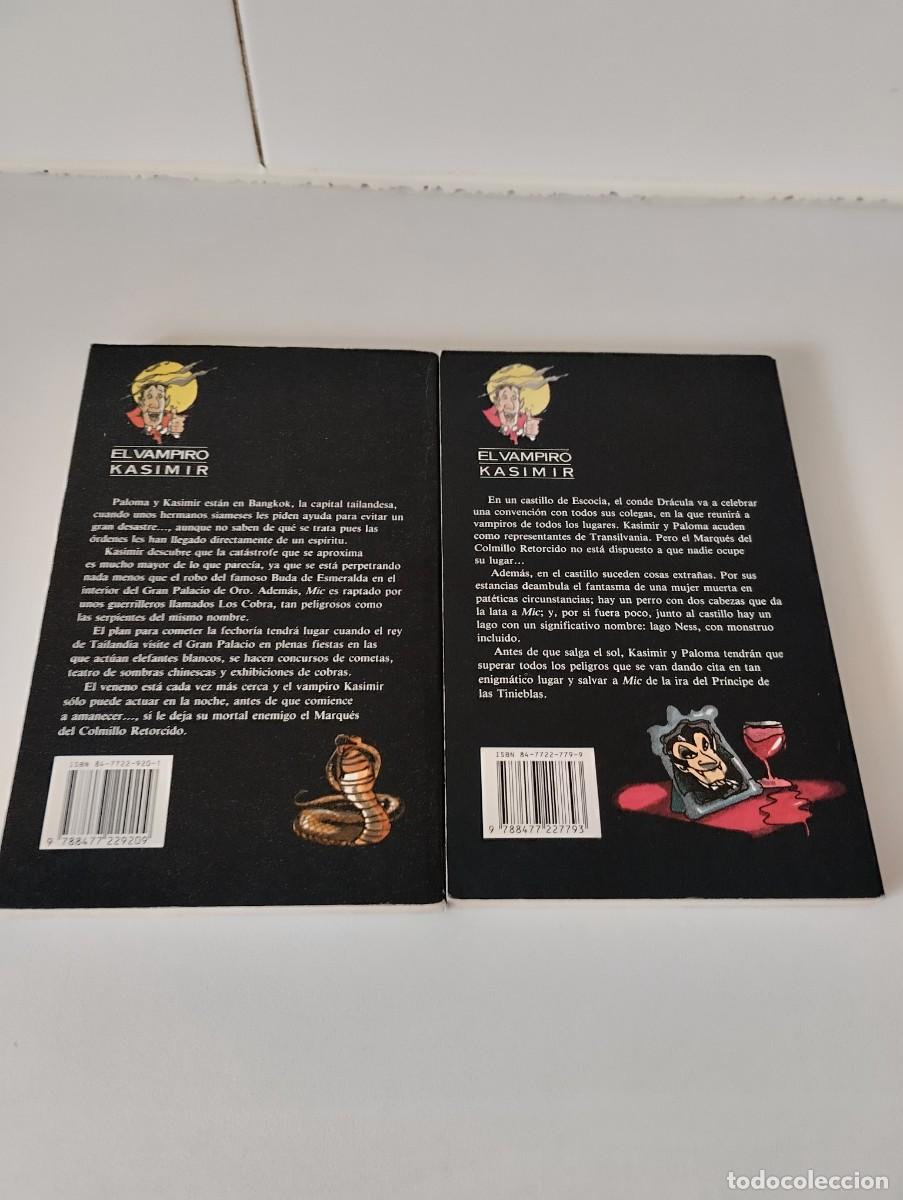 Libros de segunda mano: El Vampiro Kasimir. 2 ejemplares. - Foto 2