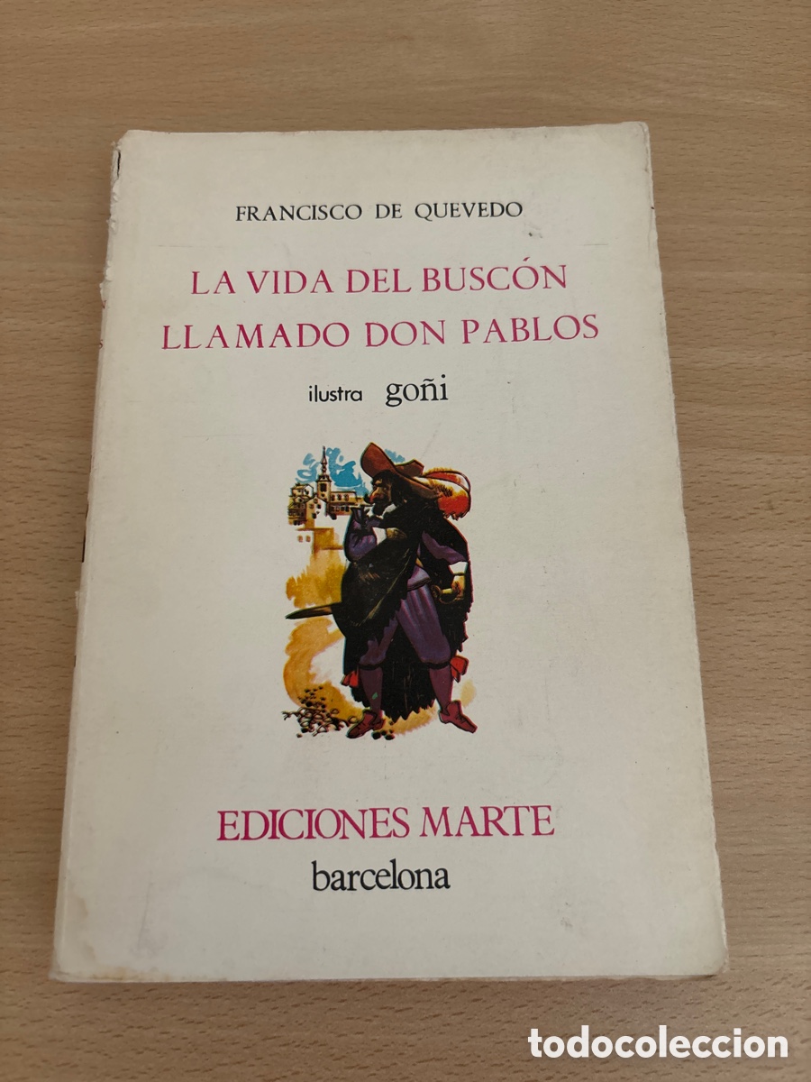 Libros de segunda mano: Libro, la vida del busc&oacute;n llamado don Pablos - Foto 1