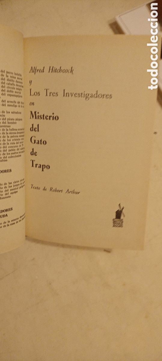 Libros de segunda mano: MISTERIO DEL GATO DE TRAPO - Foto 3