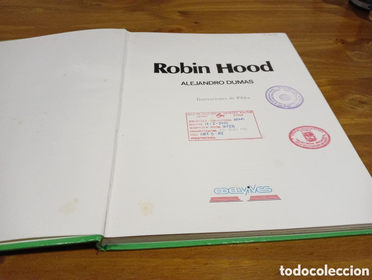 Libros de segunda mano: Robin Hood . Alejandro Dumas - Foto 2