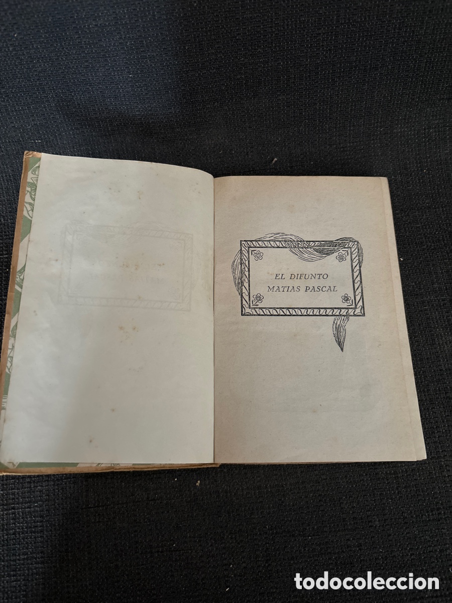 Libros de segunda mano: Libro, el difunto Mat&iacute;as Pascal - Foto 5