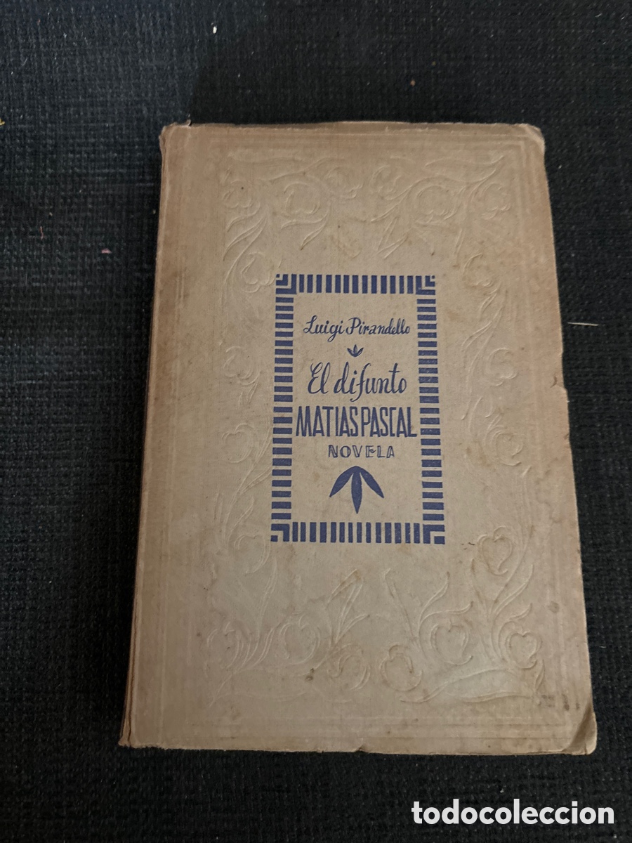 Libros de segunda mano: Libro, el difunto Mat&iacute;as Pascal - Foto 1