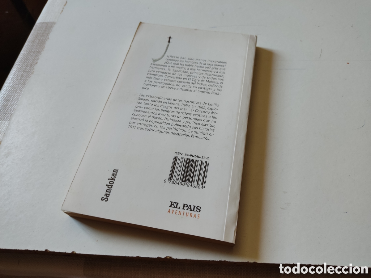 Libros de segunda mano: Libro sandokan de emilio salgari - Foto 4