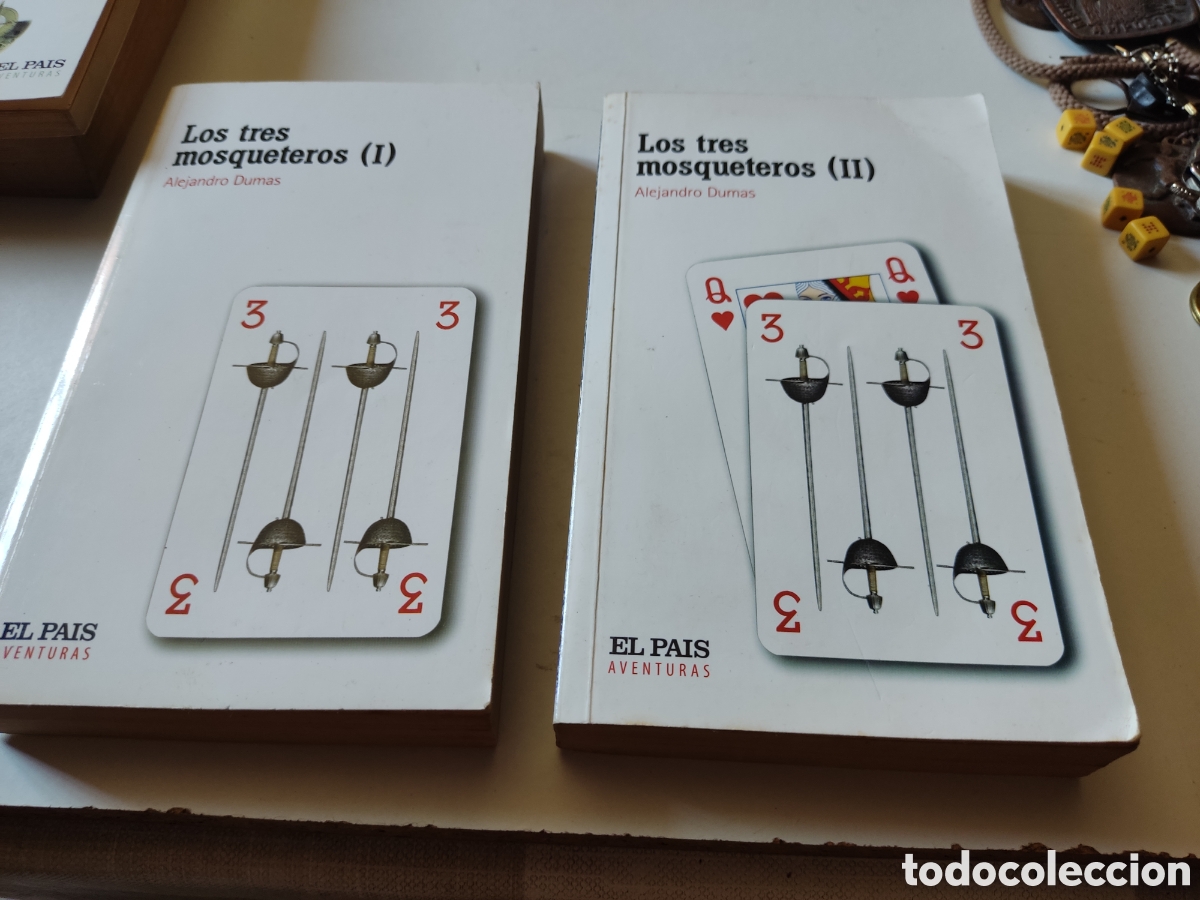 Libros de segunda mano: 2 Libros Los Tres mosqueteros de Alejandro Dumas - Foto 1