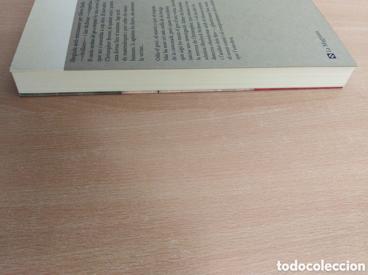 Libros de segunda mano: EL CURI&Oacute;S INCIDENT DEL GOS A MITJANIT. Mark Haddon - Foto 5