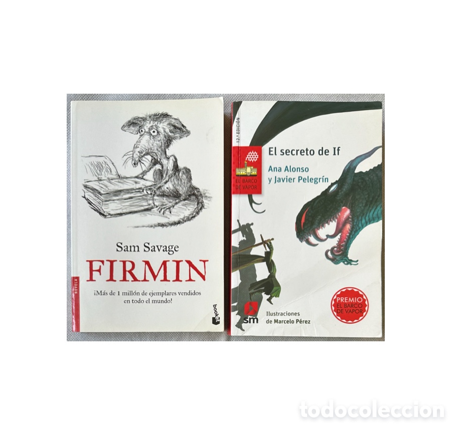 Libros de segunda mano: Firmin y El Secreto de If. Dos libros.