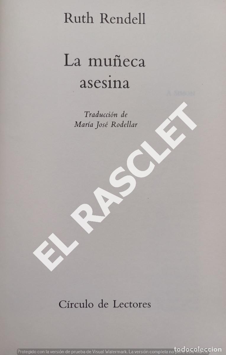 Libros de segunda mano: LA MU&Ntilde;ECA ASESINA - NOVELA - Foto 2