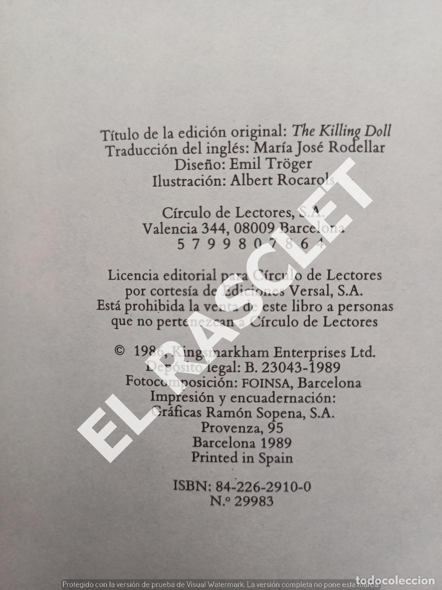 Libros de segunda mano: LA MU&Ntilde;ECA ASESINA - NOVELA - Foto 4