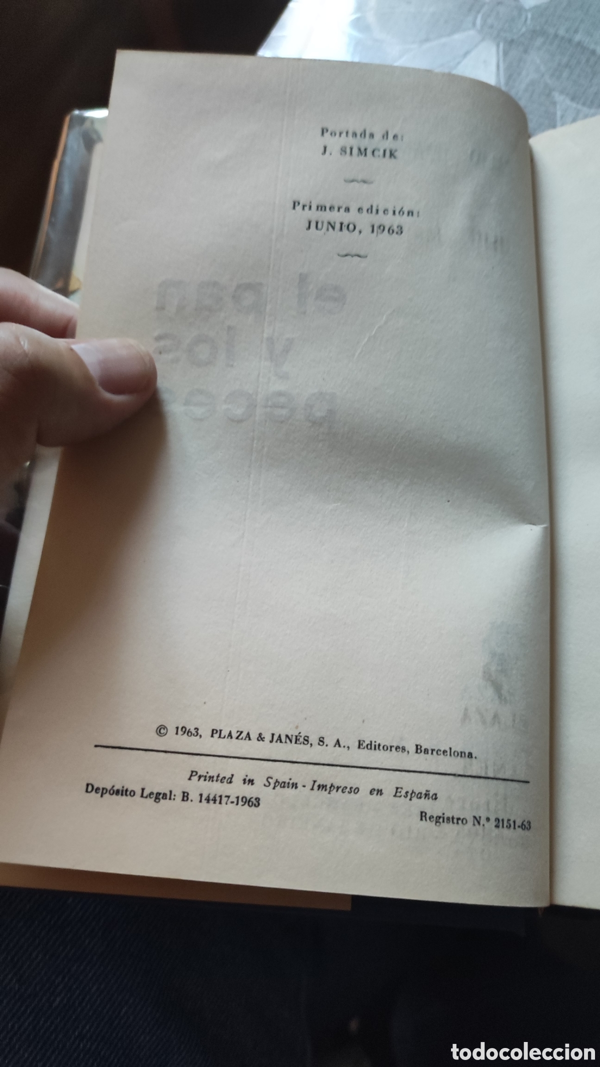 Libros de segunda mano: Novela El Pan y los Peces - Foto 5
