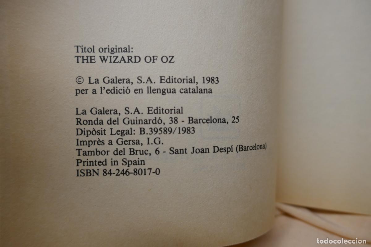 Libros de segunda mano: EL MAGIC D&acute;OZ - L.FRANK BAUM - EN CATALAN - Foto 5