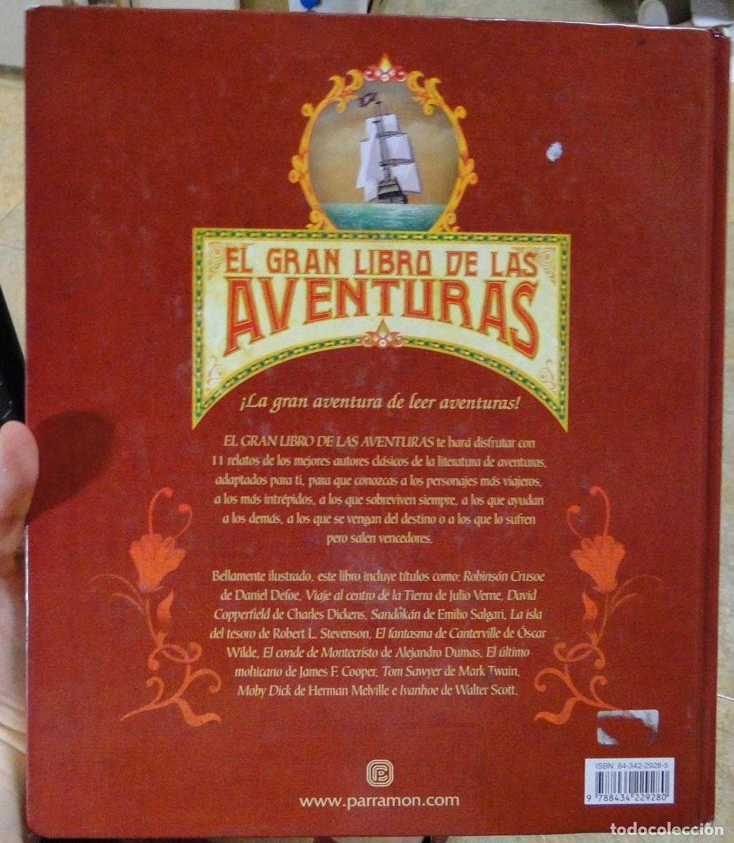 Libros de segunda mano: El Gran Libro de Las Aventuras, Parram&oacute;n Ediciones, 2006. - Foto 4