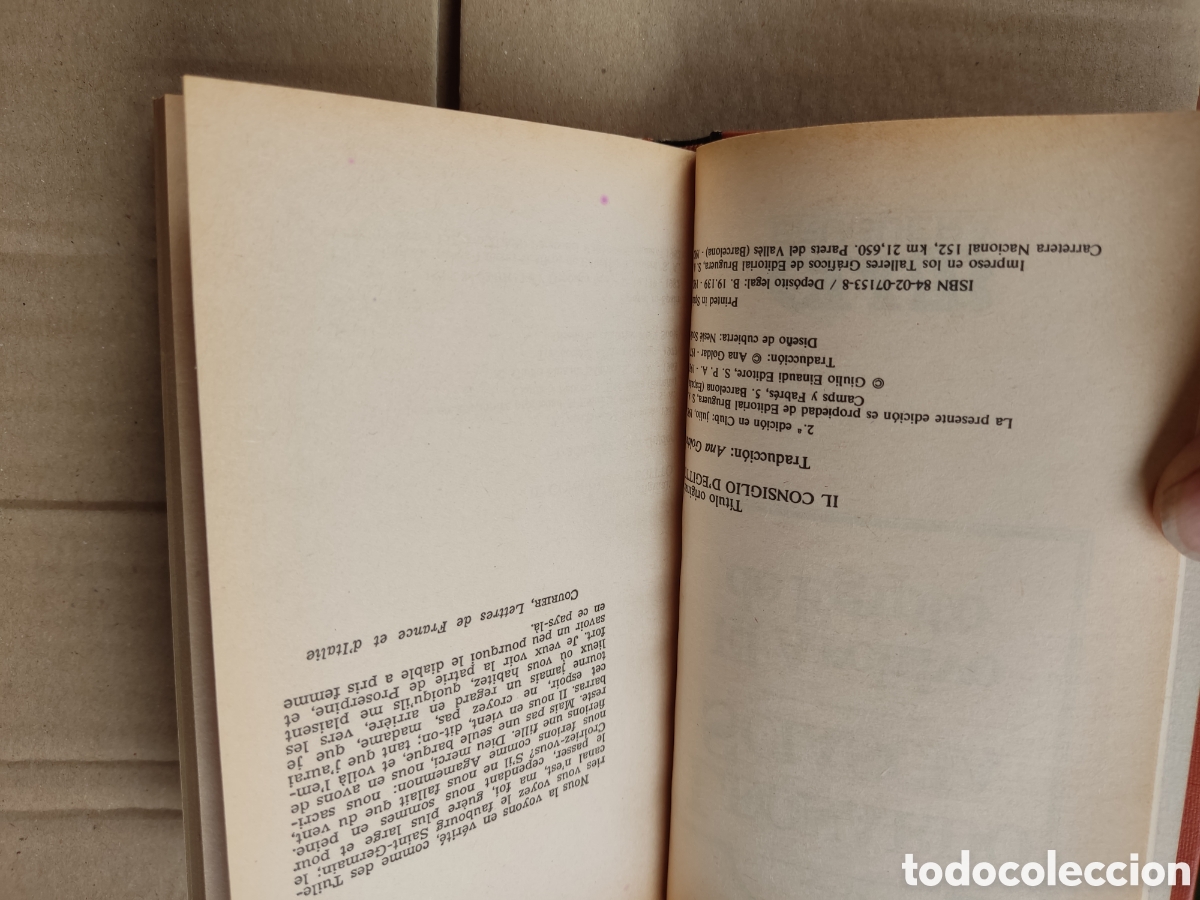 Libros de segunda mano: Libro el archivo de Egipto de Leonardo Sciascia - Foto 2
