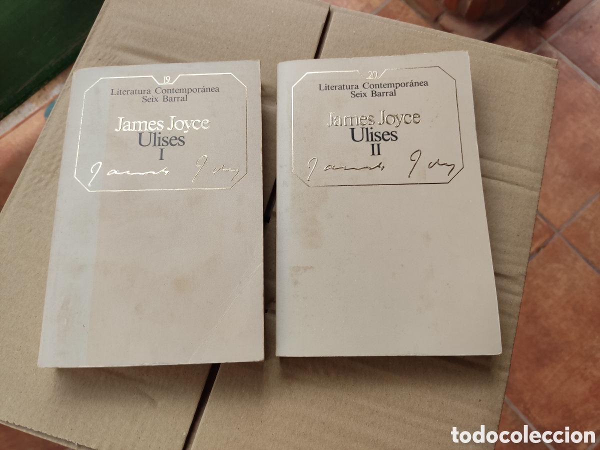Libros de segunda mano: 2 Libros Ulises de James Joyce - Foto 1