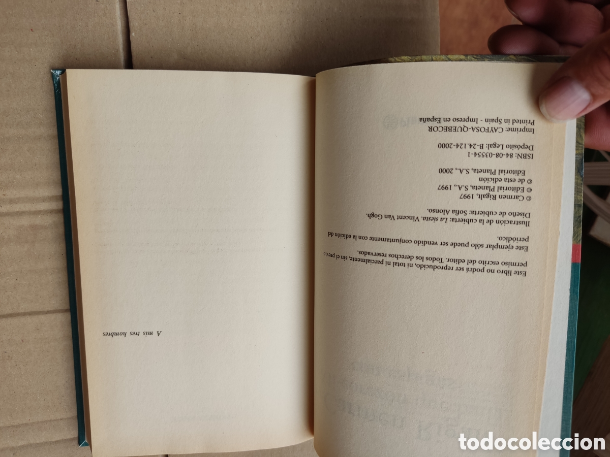 Libros de segunda mano: Libro m&iacute; coraz&oacute;n que baila con espigas de Carmen Rigalt - Foto 2