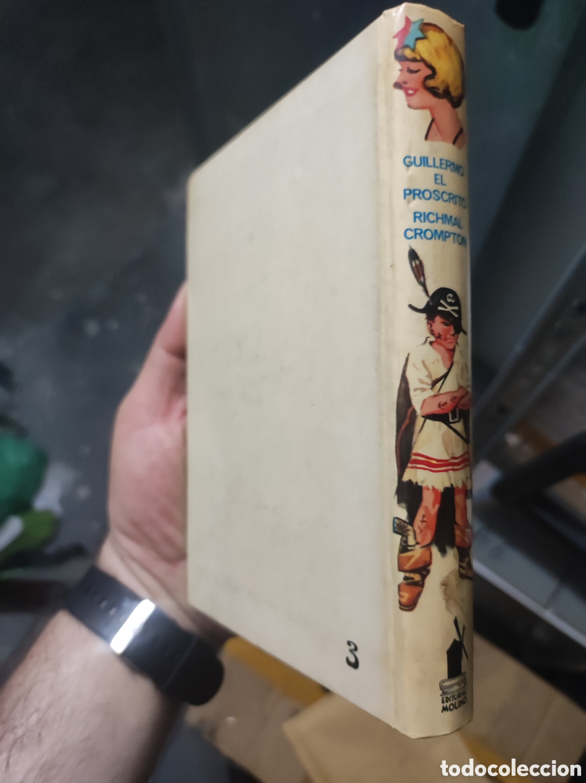 Libros de segunda mano: Guillermo el proscrito Richmal Crompton Molino - Foto 2