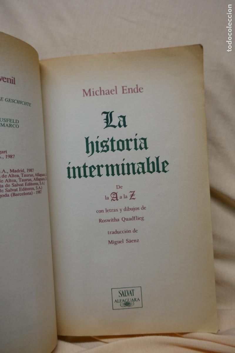 Libros de segunda mano: La Historia Interminable - Michael Ende - Foto 7