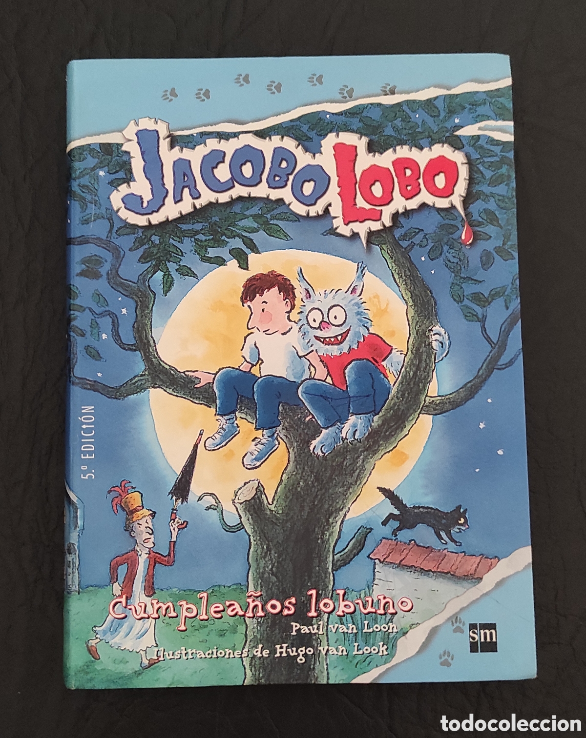 Libros de segunda mano: Libro Jacobo lobo cumplea&ntilde;os lobuno - Foto 1