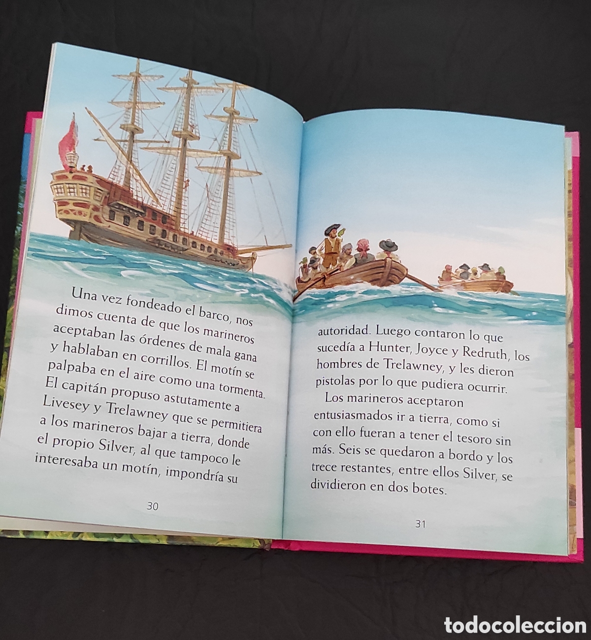 Libros de segunda mano: Libro la isla del tesoro - Foto 3