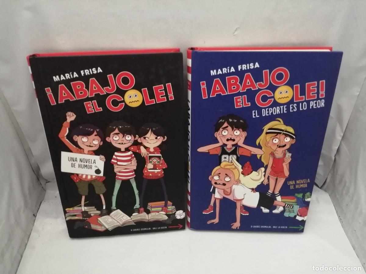Gebrauchte B&uuml;cher: PACK 2 Libros Colecci&oacute;n: ABAJO EL COLE: Abajo el Cole / El deporte es lo peor (Primeras ediciones)