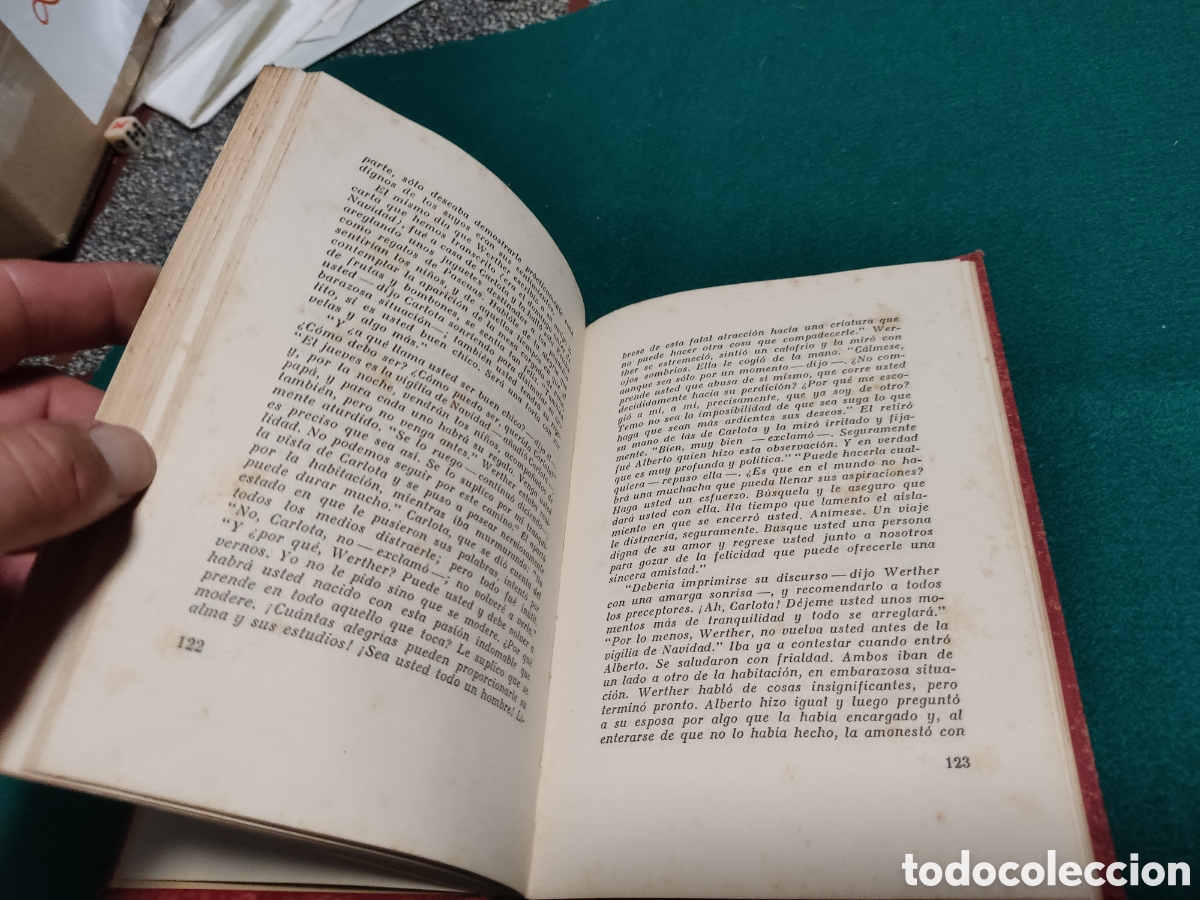 Libros de segunda mano: Libro Las desventuras del joven werther - Foto 4