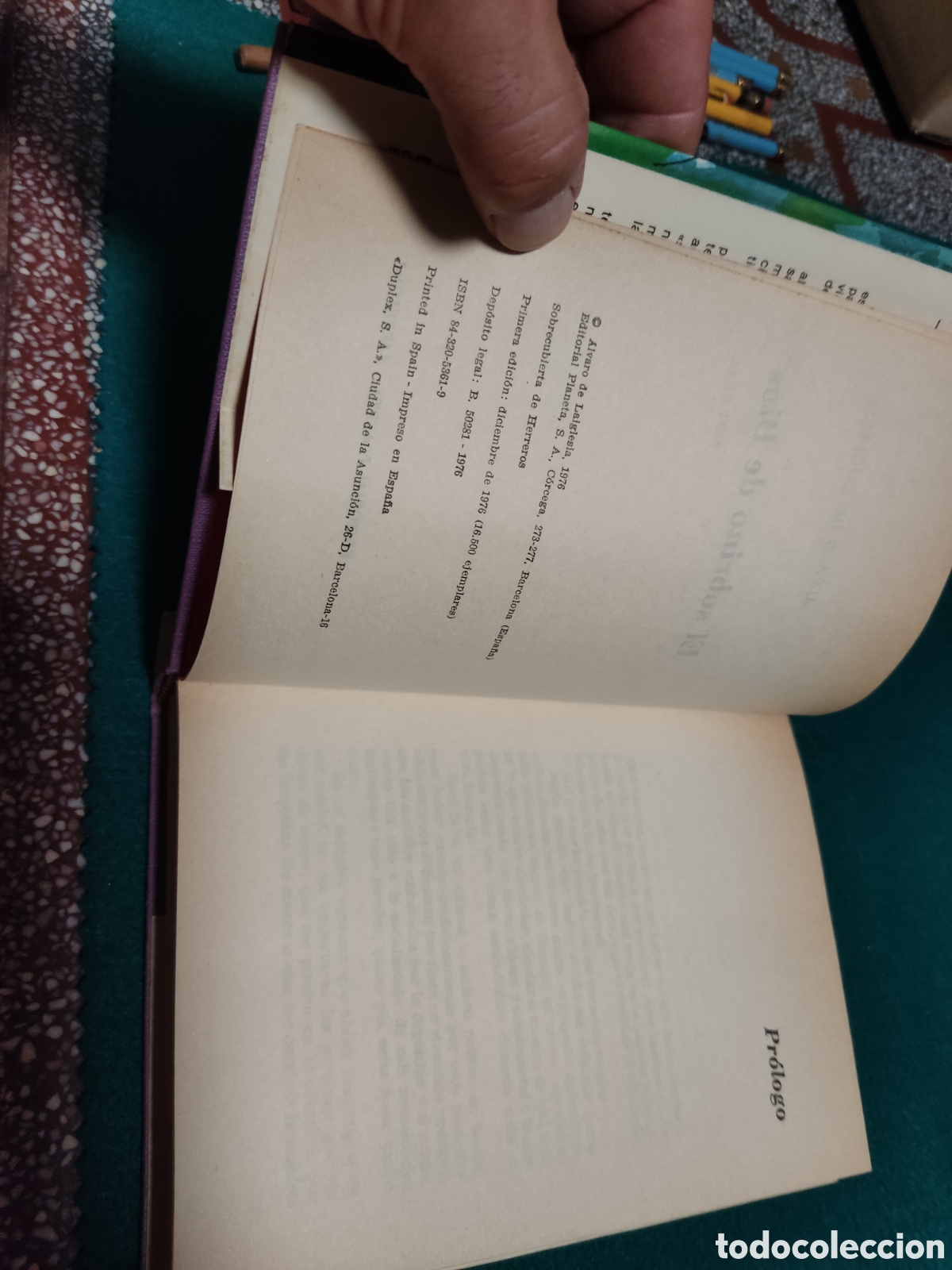 Libros de segunda mano: Libro El sobrino de Dios de &Aacute;lvaro de Laiglesia - Foto 3