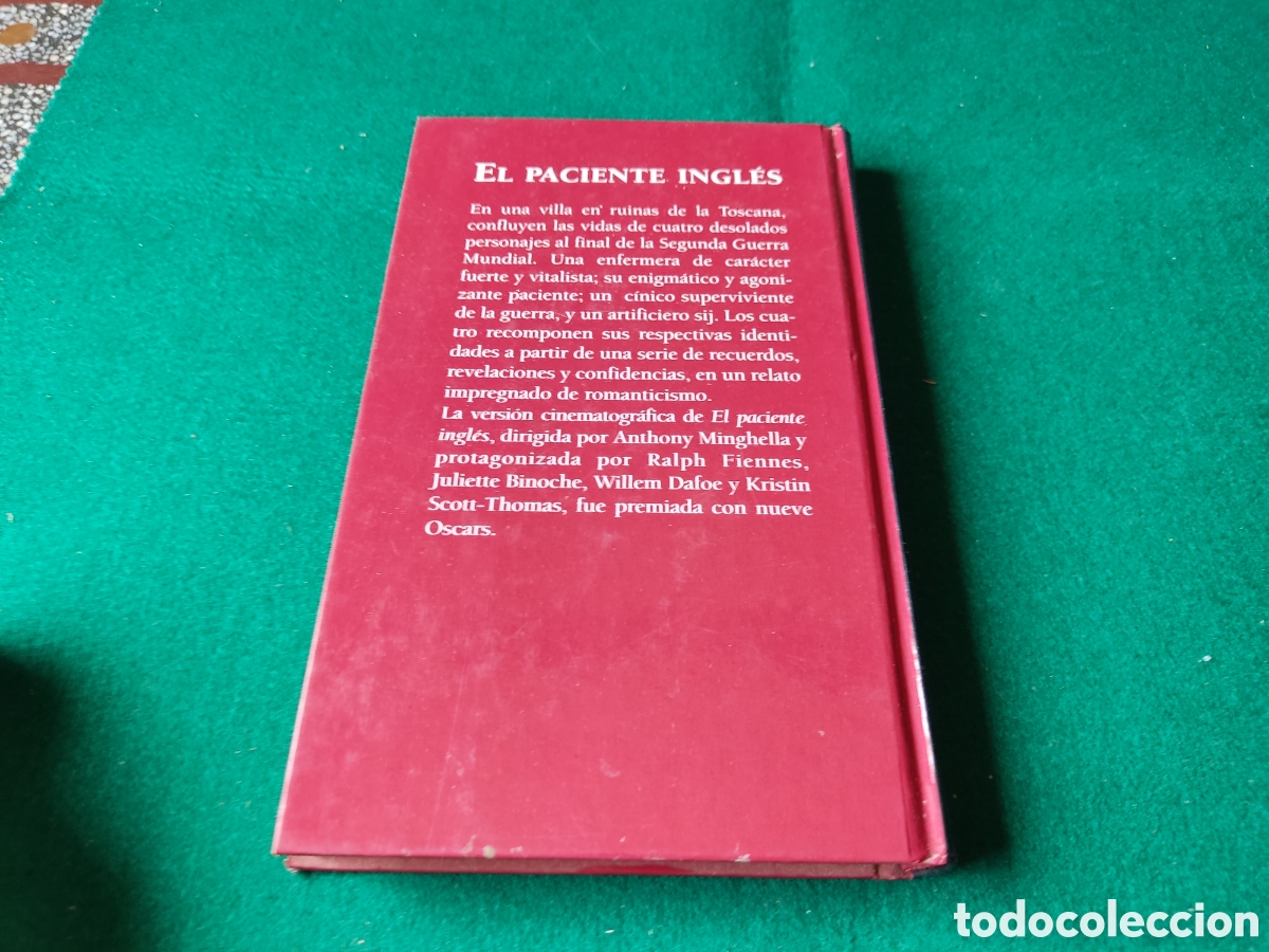 Libros de segunda mano: Libro El paciente ingl&eacute;s de Michael Ondaatje - Foto 4