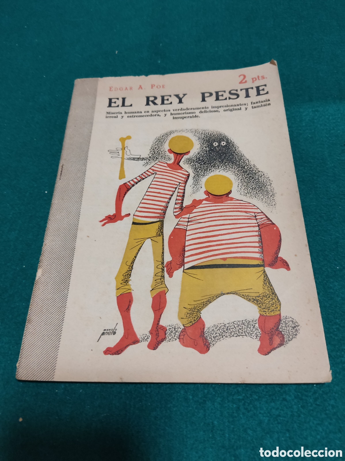 Libri di seconda mano: Libro novela el rey peste de Edgar A.Poe