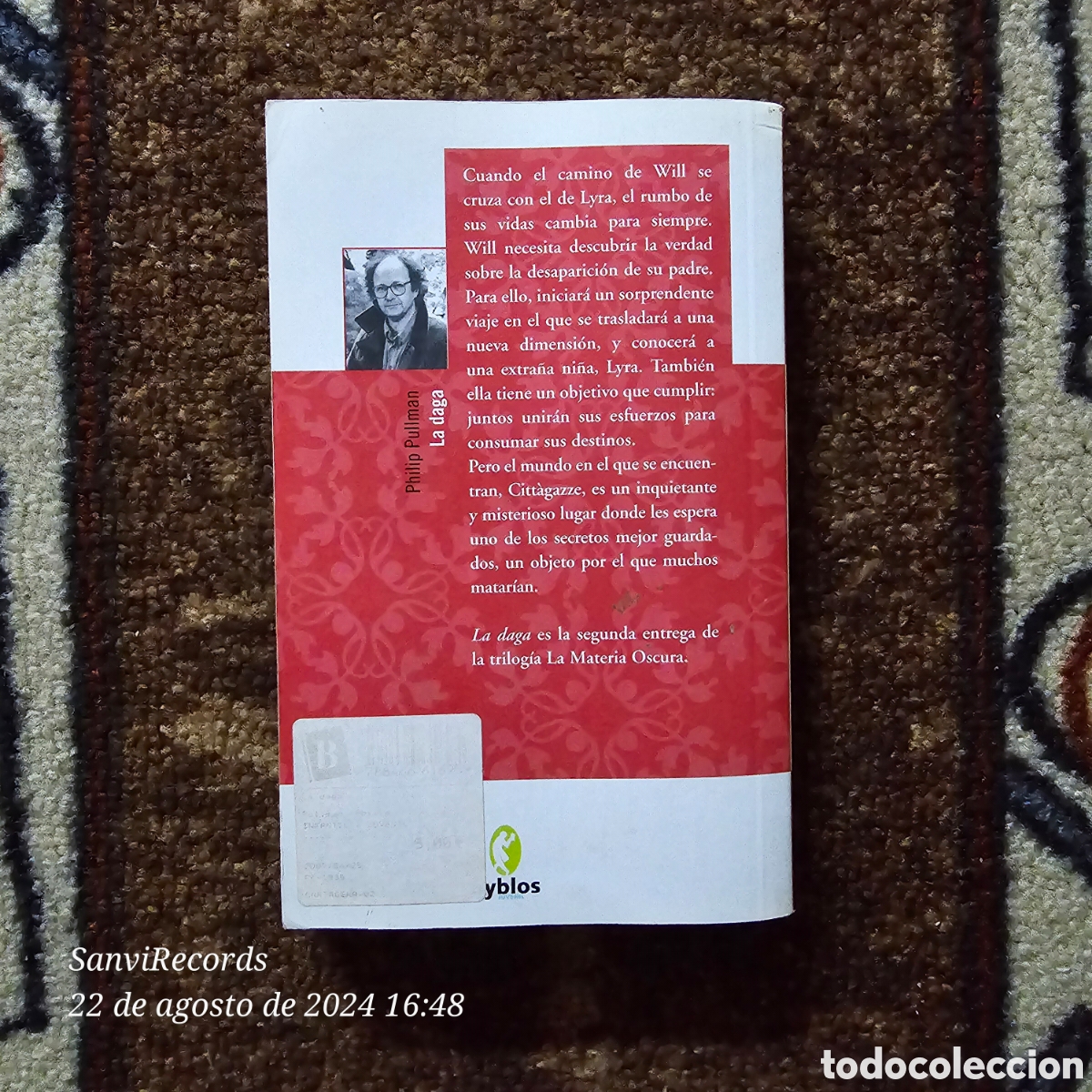 Libros de segunda mano: LA DAGA (PHILIP PULLMAN) - Foto 2