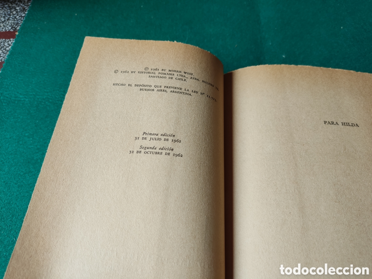 Libros de segunda mano: Libro hija del silencio de Morris West - Foto 4