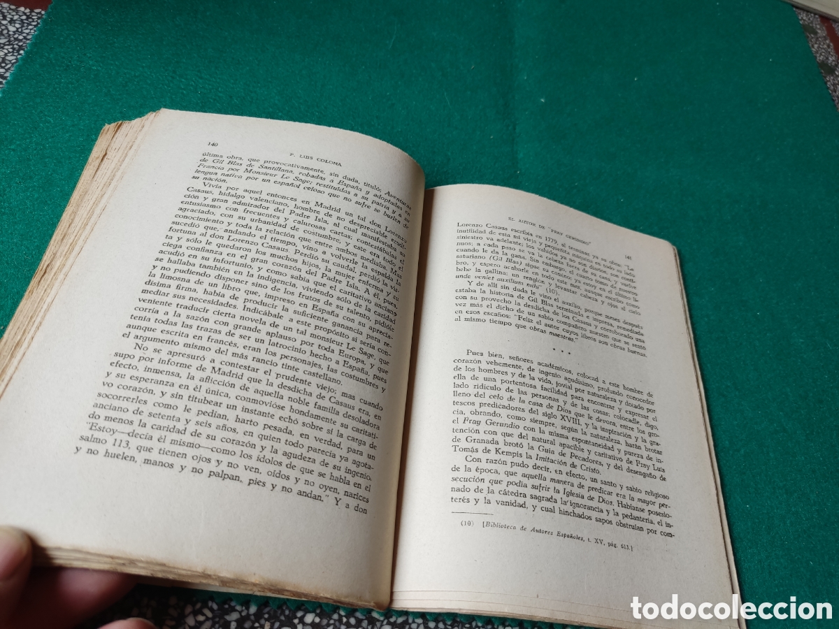 Libros de segunda mano: Libro El marqu&eacute;s de mora de Luis Coloma 1941 - Foto 3