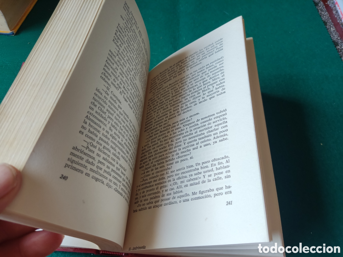 Libros de segunda mano: Libro Andr&oacute;meda de Michael Crichton - Foto 3