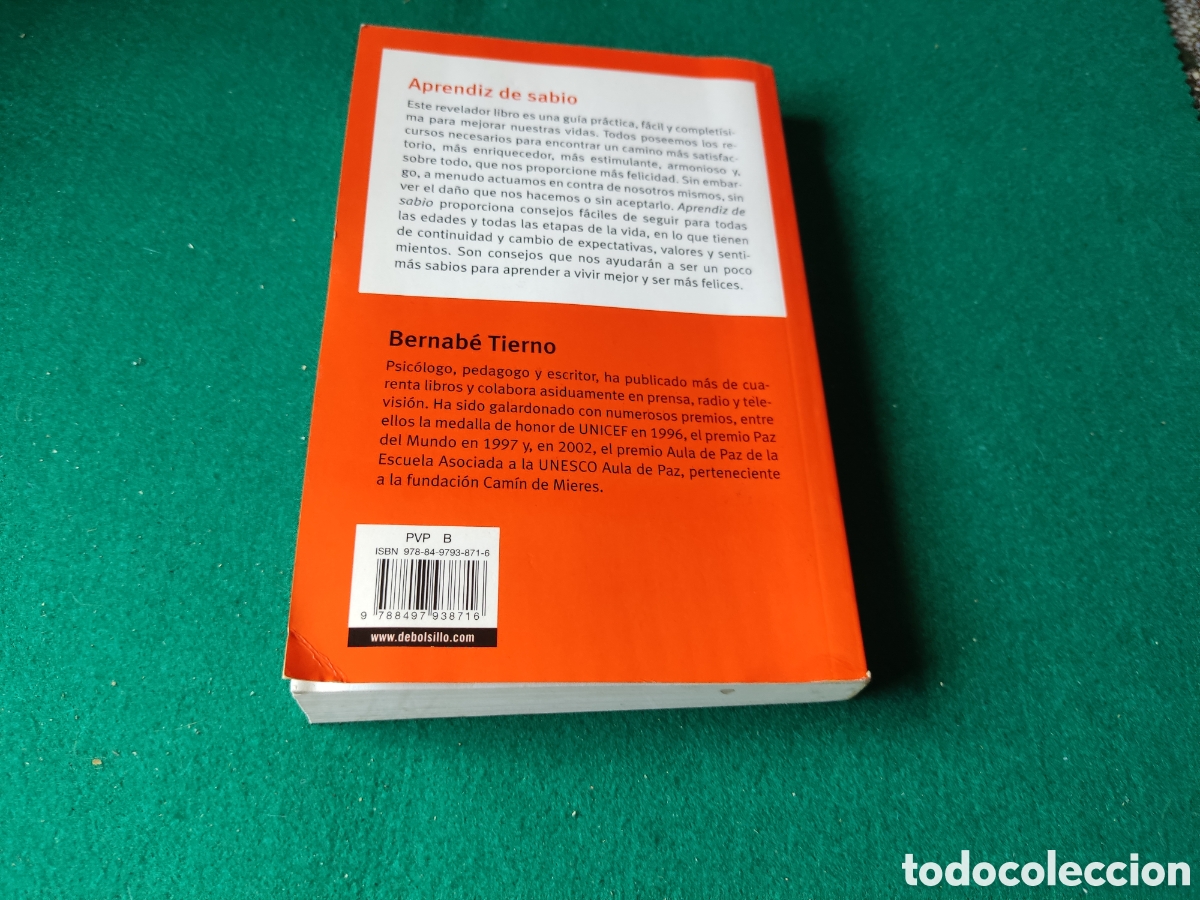 Libros de segunda mano: Libro aprendiz de sabio de Bernab&eacute; tierno - Foto 4