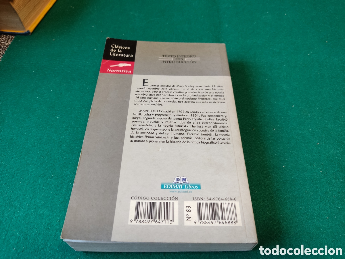 Libros de segunda mano: Libro Frankenstein de Mary Shelley - Foto 5