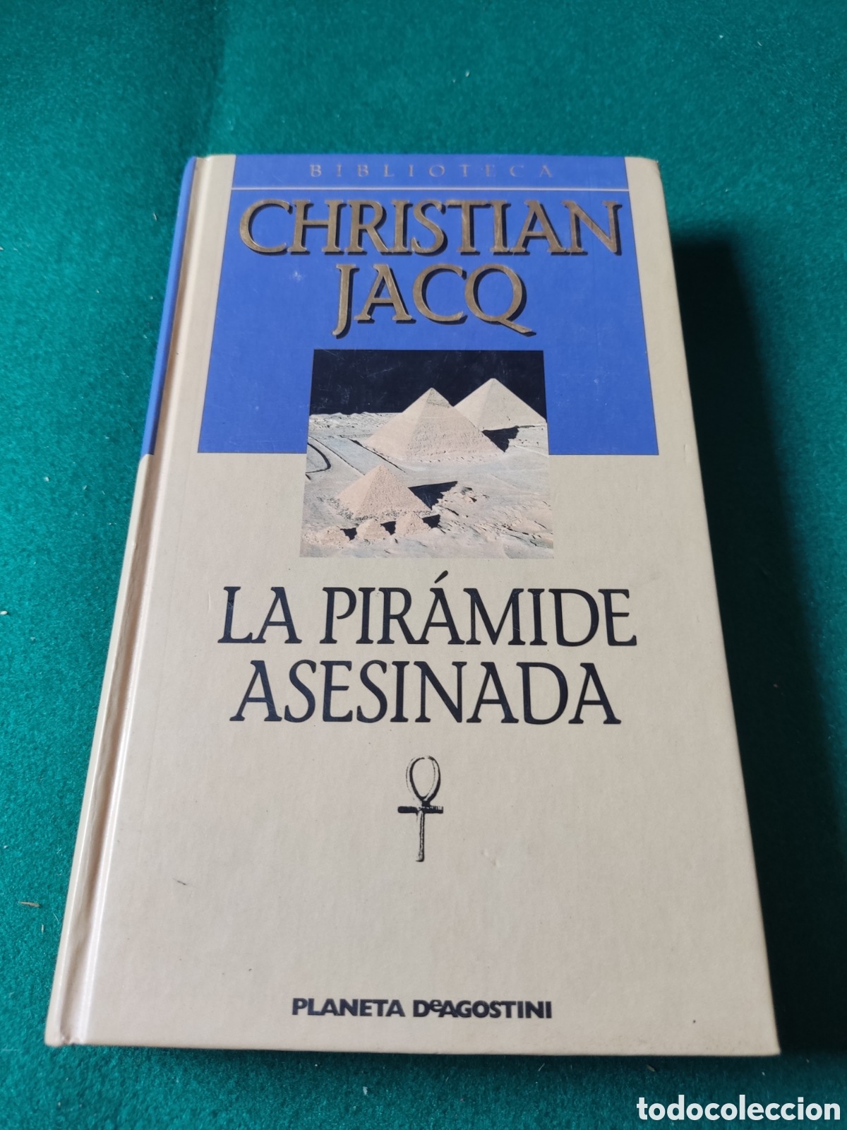 Libros de segunda mano: Libro La pir&aacute;mide asesinada de Christian Jacq - Foto 1