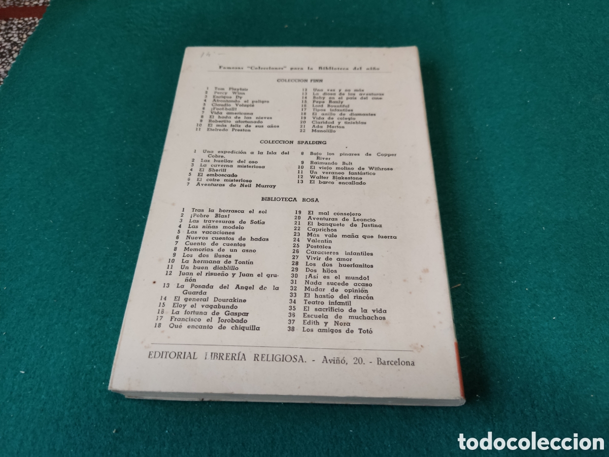 Libros de segunda mano: Libro colecci&oacute;n spalding Raimundo Bolt 1944 - Foto 5