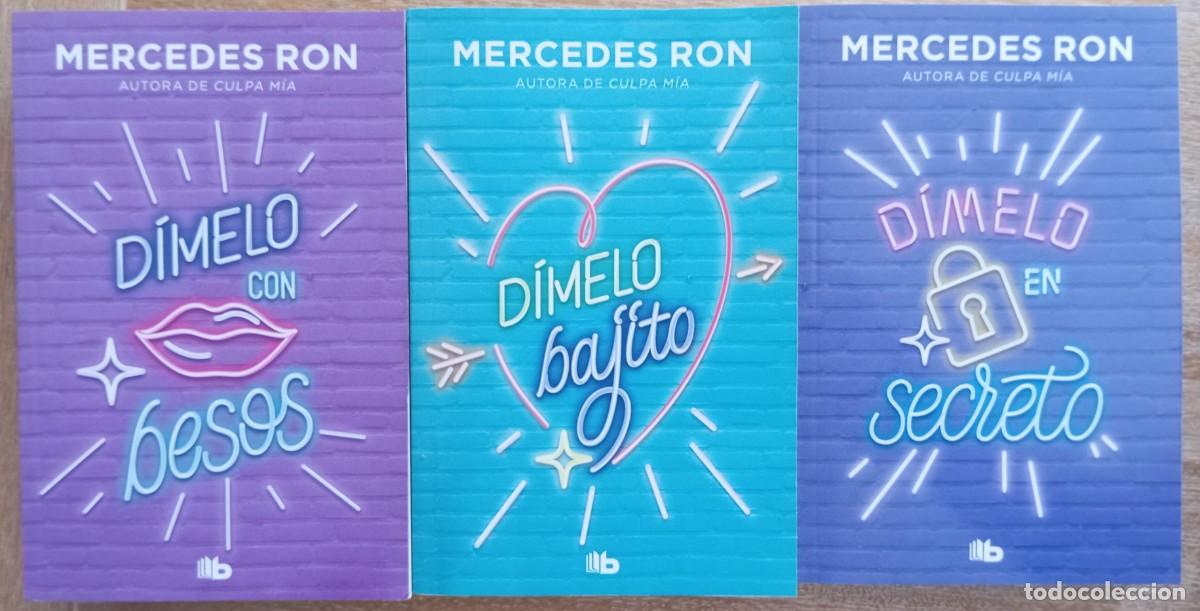 Libros de segunda mano: LOTE TRILOGIA DIMELO MERCEDES RON