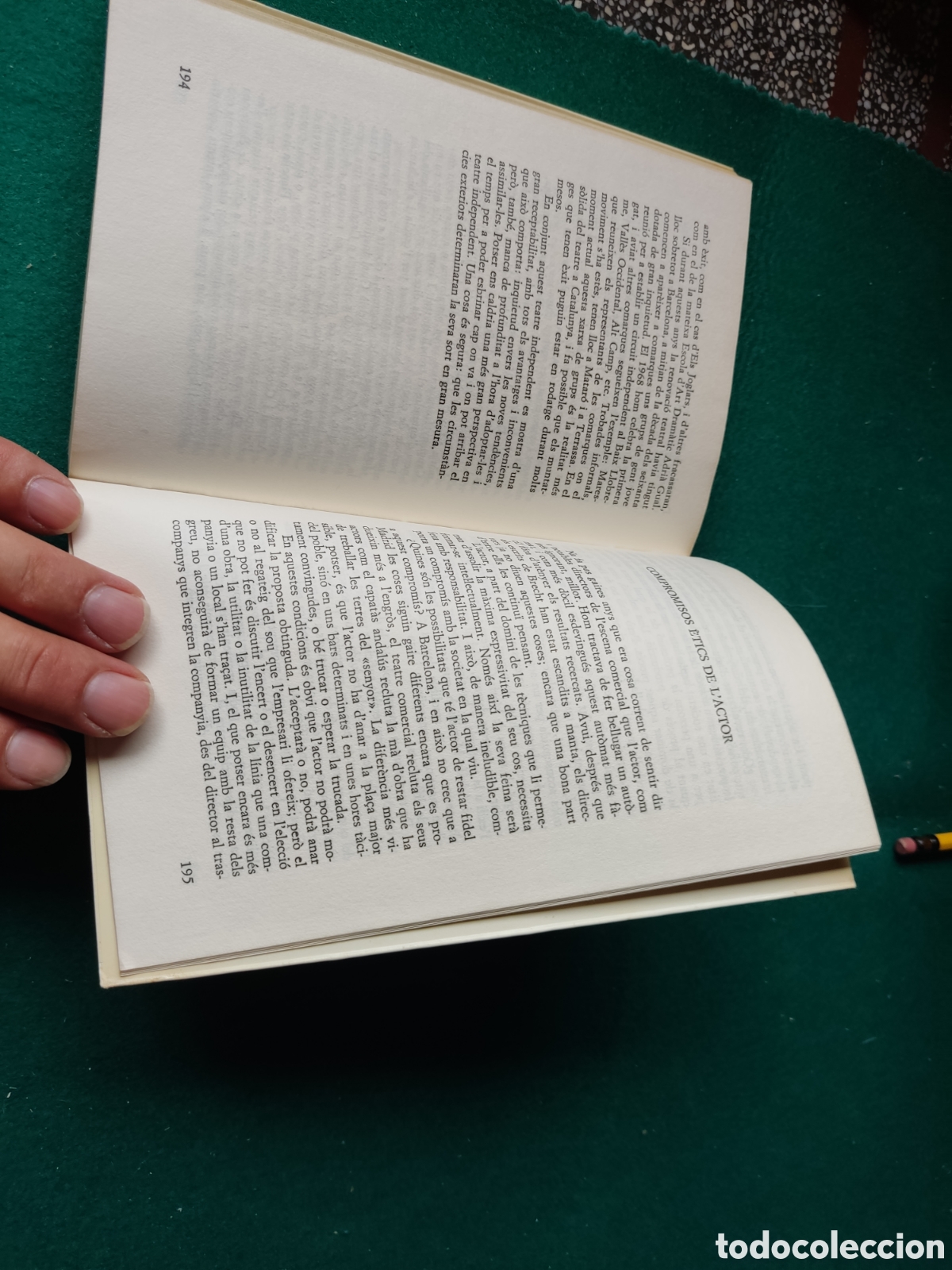 Libros de segunda mano: Libro el teatre o la vida de Xavier F&aacute;bregas - Foto 5