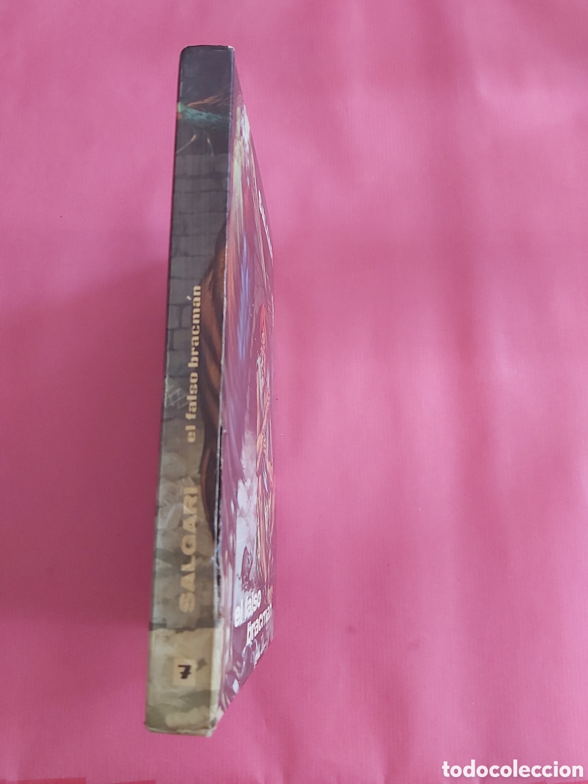 Libros de segunda mano: EL FALSO BRACMAN # E. SALGARI # GAHE 1972 - Foto 5