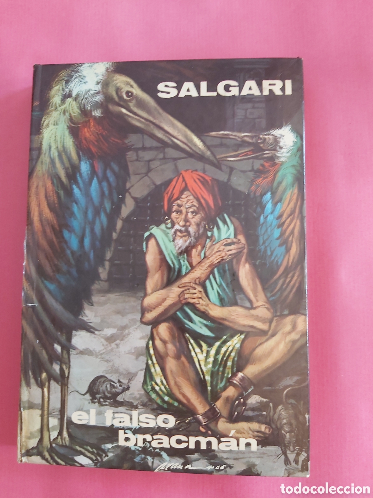 Libros de segunda mano: EL FALSO BRACMAN # E. SALGARI # GAHE 1972 - Foto 1